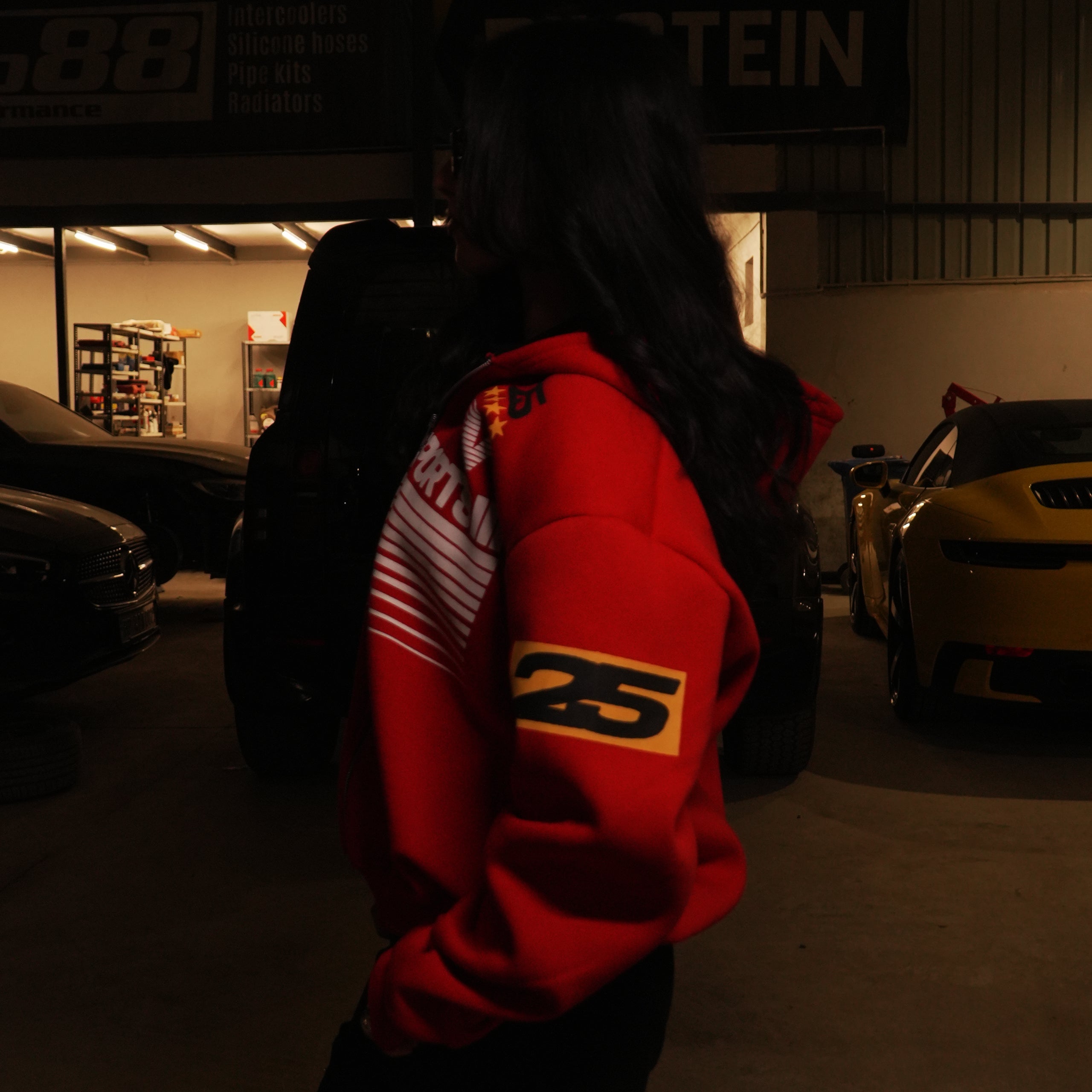 LIGHTNING MCQUEEN ZIP-UP