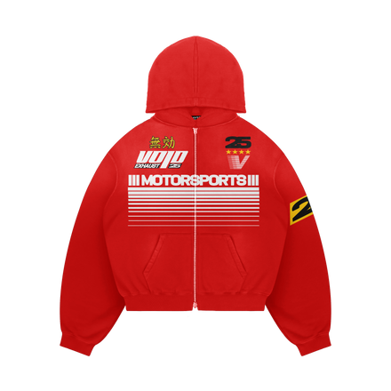 LIGHTNING MCQUEEN ZIP-UP